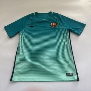 NIKE FC Barcelona Barca FCB Jersey Shirt Unicef 2016 Mens S/M Authentic